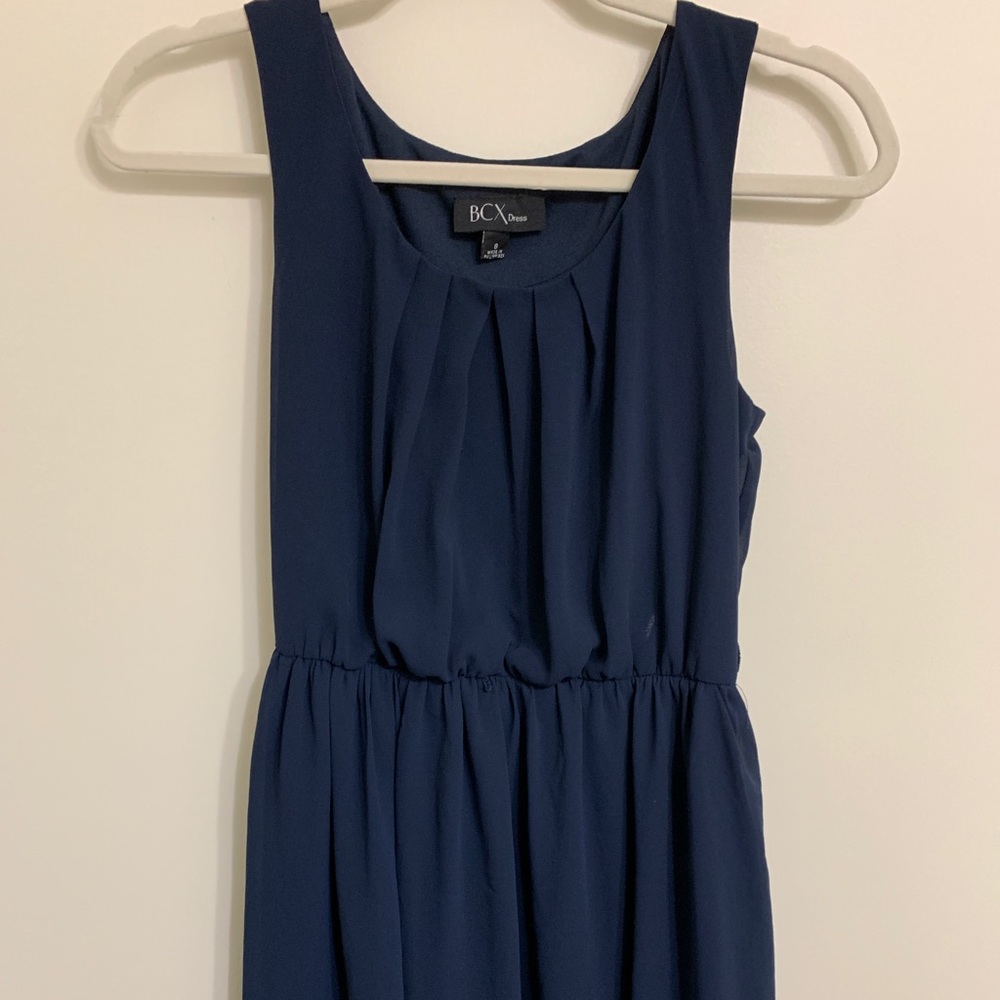 Flowy Navy Dress